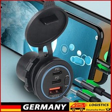 12V QC 3.0 PD Dual USB C Auto