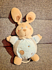 Spieluhr Hase Nicotoy hellblau Knoten Ohren Unbespielt Neuwertig
