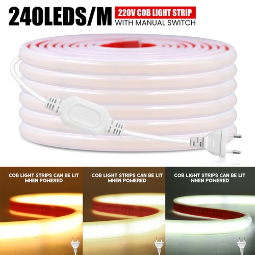 230v cob led streifen - 230v,
