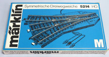 Märklin 52145 H0 M-Gleis Symmetrische Dreiwegweiche mit OVP