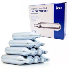 ICO 10er-Pack Co2 Kapseln 12g