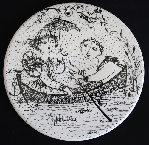 Rosenthal keramik wandteller - rosenthal,