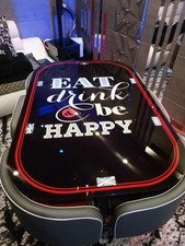 Limtierte Designer Esstischgruppe Von WAYfair Ausstellungs Set- Hoglanz Glas