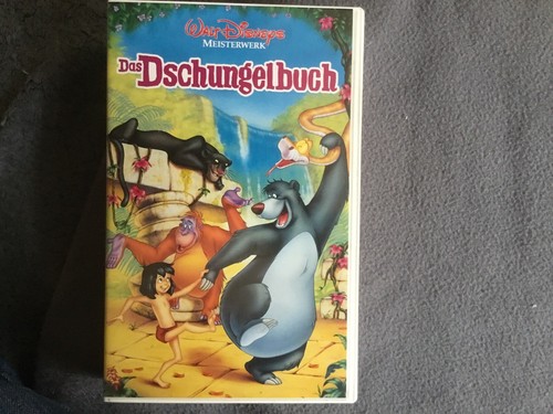 Vhs das dschungelbuch walt - dschungelbuch,
