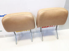 KOPFSTÜTZEN BRAUN LEDER VW GOLF 2 C CL GL GT SYNCRO CARAT POSTGOLF JETTA OEM 