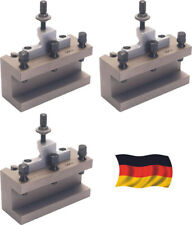 3 x AXA Schnellwechsel-Drehstahlhalter D11/16/90 baugleich Multifix A => AD1690