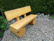 Gartenbank rustikal 150cm - gartenbank,
