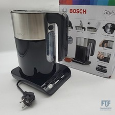 Bosch kabelloser Wasserkocher TWK8613P, Abschaltautomatik, Überhitzungsschutz, T