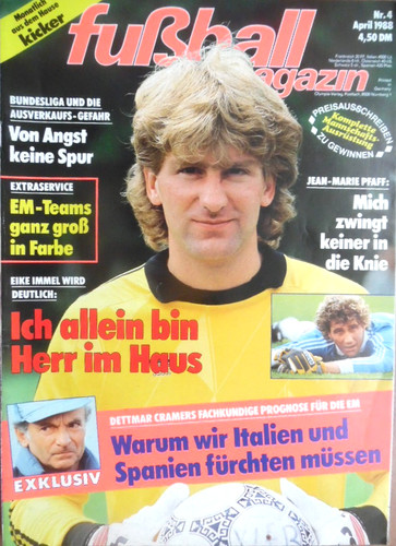 Kicker fußball magazin 1988 - magazin, 4-1988