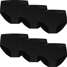 6er Pack Damen Slips