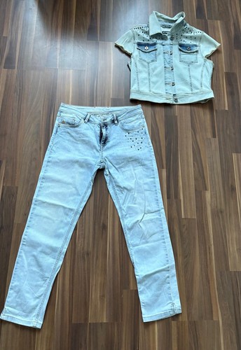Sommerliches jeans set - sommerliches,
