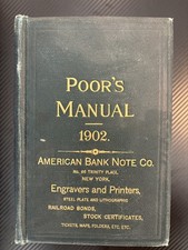 Poor's Manual of the Railroads