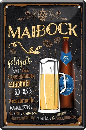 Blechschilder bier lustiger - blechschilder,