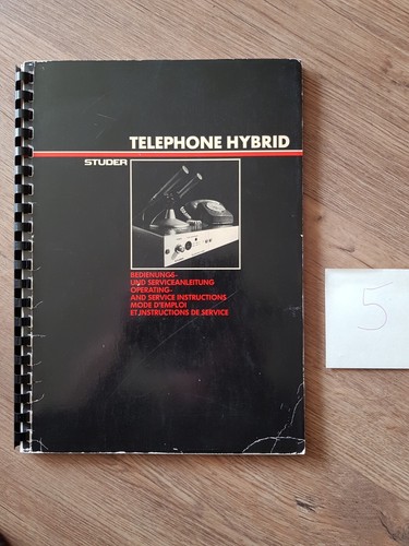 Studer telephon hybrid - studer,