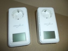 2x devolo Powerline-Adapter dlan 200 AVsmart+ / bis zu 200 Mibil / ok & gut