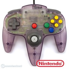 N64 - Original Nintendo Controller #Atomic Purple NUS-005 Analogstick wie Neu