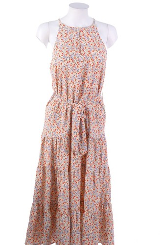 Mango maxikleid mehrfarbig - mango,