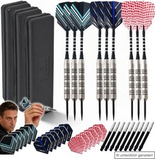 9 Stück Steeldarts Dartpfeile