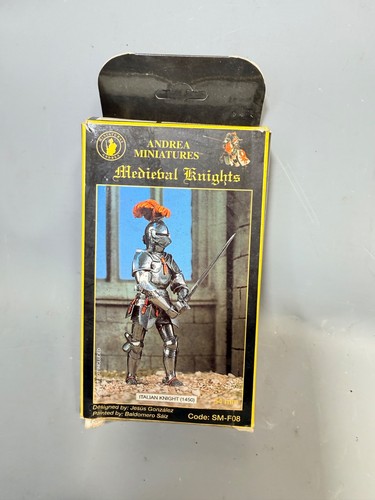 Andrea miniatures white - white, metal