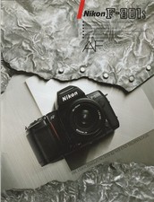 Original-Prospekt Nikon F-801s