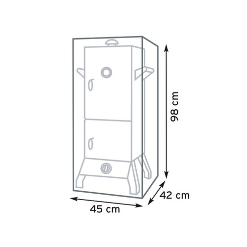 Smoker abdeckhaube 42 - 45, x