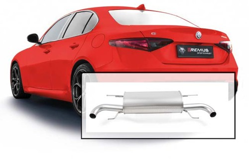 Remus sportauspuff alfa - alfa, romeo