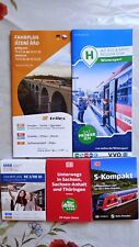 Konvolut 5 Stück Fahrplan