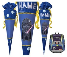 Schultüte passend zum Step by Step Space Pirate ,shuttle,Benutzerdefinierte,Name