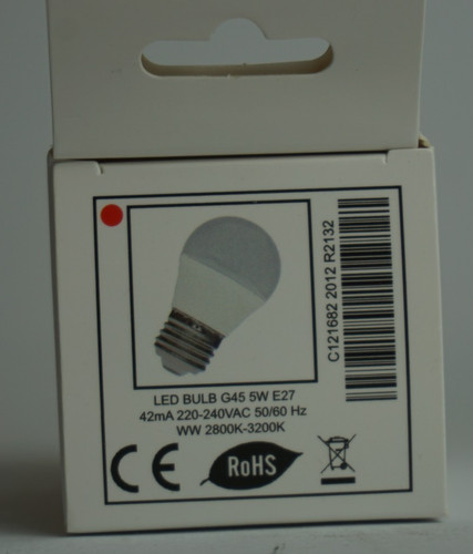Led e27 g45 tropfenform - e27,