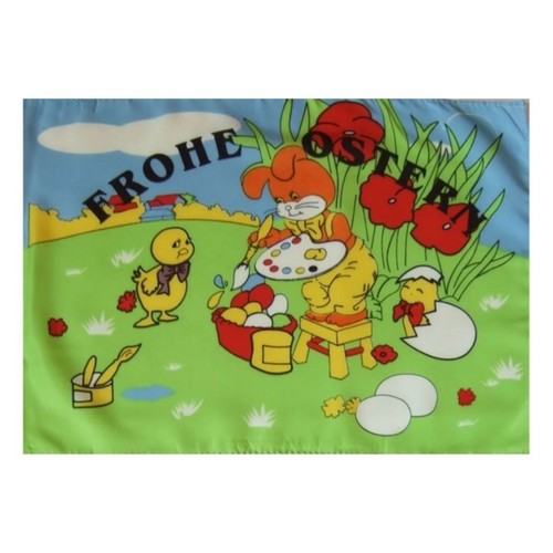 Fahne frohe ostern - fahne,