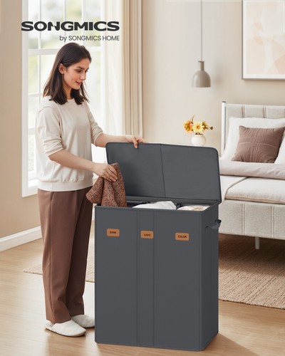 Songmics wäschekorb mit - songmics,