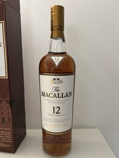 Macallan 12 – Sherry Oak – 40% Vol. –  Whisky Auflösung 