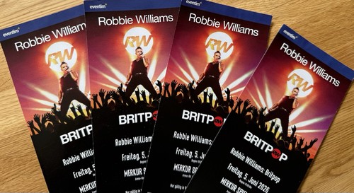 Robbie williams tickets - robbie,