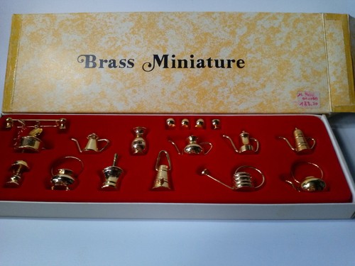 Brass miniature set teile - miniature,