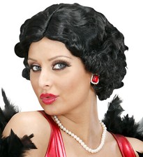 Perücke Betty schwarz 20er Jahre Kurzhaar Charleston Karneval Fasching Damen