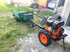 Einachsschlepper Motorhacke Gartenfräse 16PS + Zubehör + Anhänger + Mäher