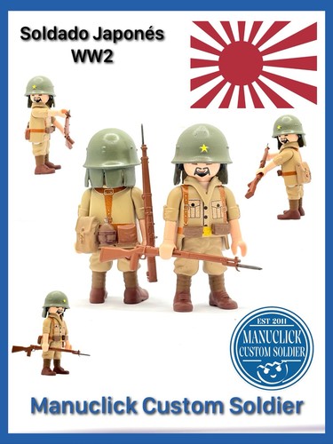 Playmobil custom ww2 soldat - playmobil,