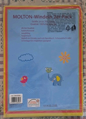 Moltonwindeln 2er pack - moltonwindeln,