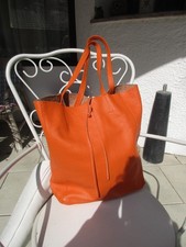 Schöne ledertasche orange - schöne,