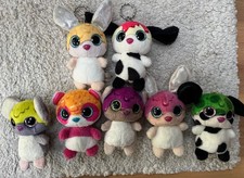 7er pack kleine ca.10 cm große Glubschi Kuscheltiere