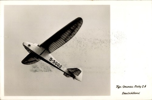 Segelflugzeug 5002 typ - ak,