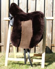 Zalea für den Sommer Sattel TOSCA - maßgefertigter Sattelbezug, echt Lammfell
