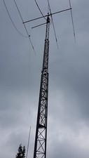 Funkmast HOFI VT 1700 mit Beam Fritzel FB33 Rotor und Oberlager &Steuerung