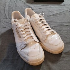 adidas Schuhe Turnschuhe Sneaker Sneakers weiß gold glänzend Lack Gr. 40