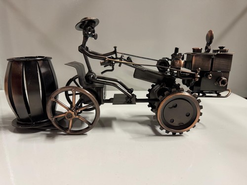 Metallfigur landmaschine - metallfigur,