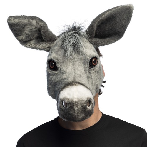 Grauer esel esekmaske - grauer,