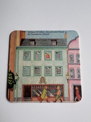 Bierdeckel schlösser alt - bierdeckel,