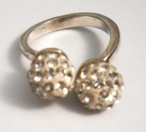 N670 silberfarbener strass - n670),