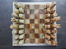 Vintage Schachspiel aus Stein (Marmor)