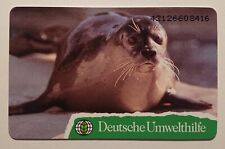Telefonkarte Telefonwertkarte Sammelkarte 12 DM Deutsche Umwelthilfe Robbe